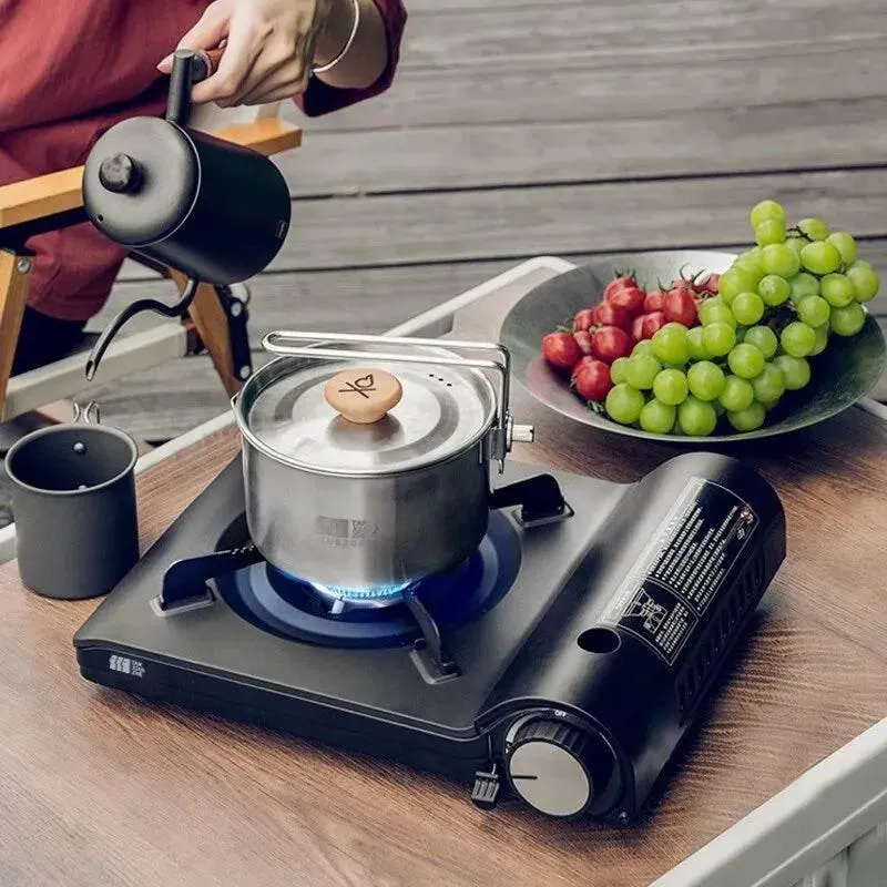 Compact Portable Gas Stove - Lightweight Camp Cooking Equipment