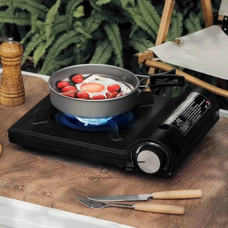Compact Portable Gas Stove - Lightweight Camp Cooking Equipment