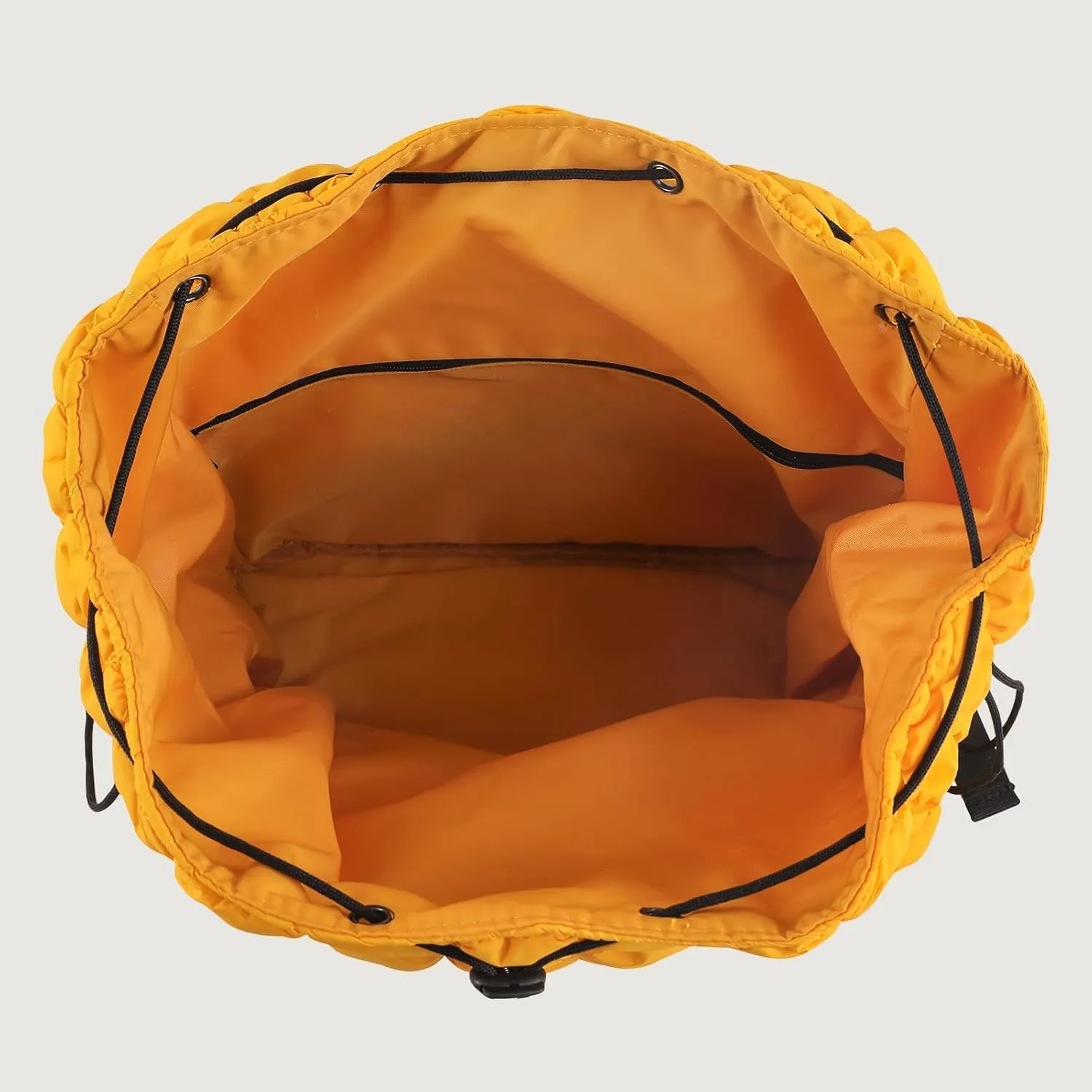 CONTAIL 18L Quilted Puffer Backpack for Women,Lightweight Puffy Hiker Pack,Yellow