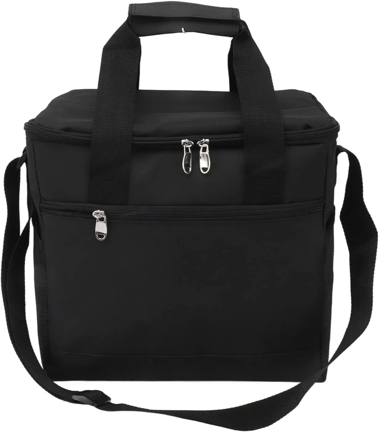 Cooler Bag, Oxford Cloth Hard Wearing Waterproof Interior Coolers, Leak Proof 15L Large Capacity Wear Resistant Labor Saving Straps Cooler Bags Insulated, for Picnic, Beach