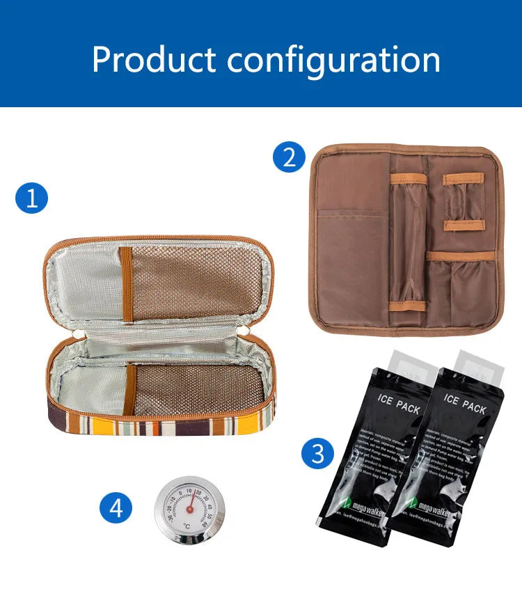 Cooler Bag Portable with Aluminium Foil Ice Packs