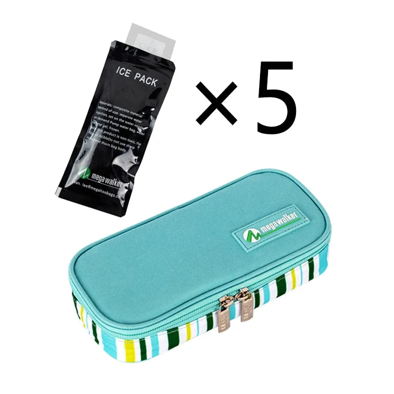 Cooler Bag Portable with Aluminium Foil Ice Packs