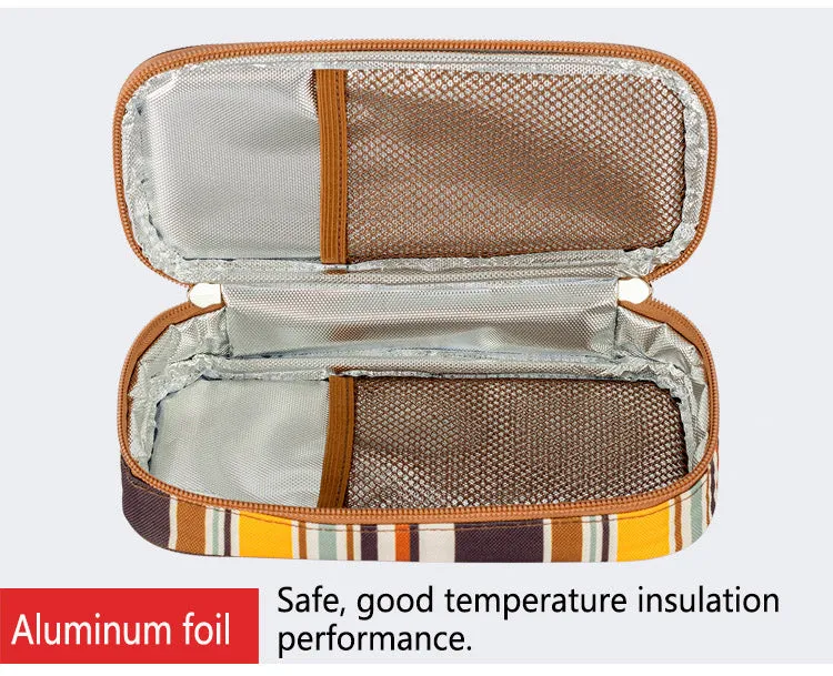 Cooler Bag Portable with Aluminium Foil Ice Packs