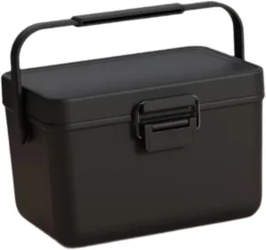 Cooler Box Hot/Cold Retention Cooler for Freeze/Hot Food Ice Chest Small Hard Container for Outdoor Camping Beach Party Stall