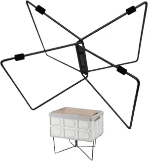 Cooler Stand, Folding Cooler Stand, Camping Stand Frame, Portable Cooler Stand, Non-Slip Cooler Stand, Stainless Folding Stand, Anti-Moisture Camping Bucket Stand for BBQ Cooking
