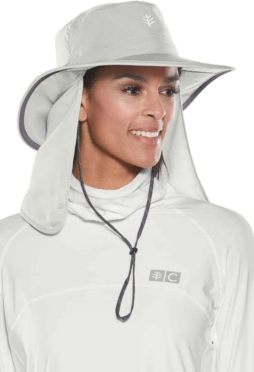 Coolibar UPF 50  Unisex Convertible Boating Hat - Sun Protective