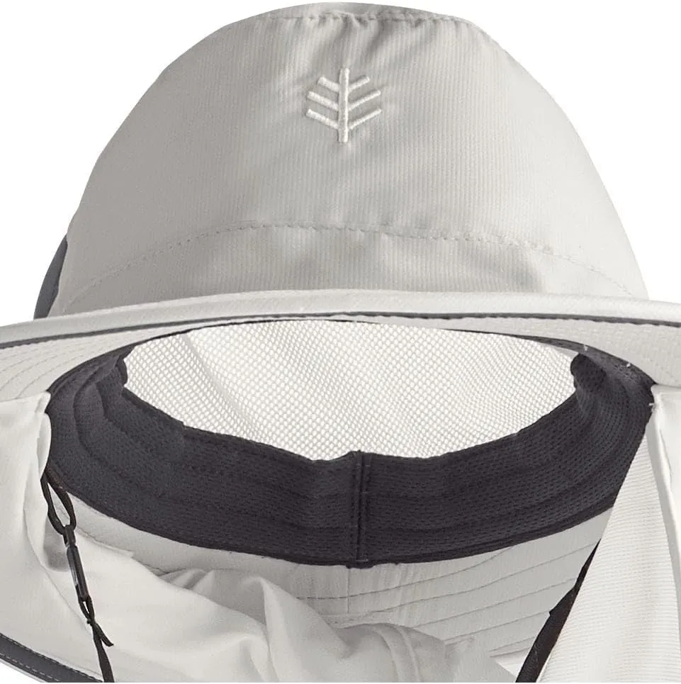 Coolibar UPF 50  Unisex Convertible Boating Hat - Sun Protective