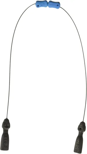 Costa Del Mar C-Line Adjustable Retainer Leash, Black/Costa Blue, 17in (A6S0002KT)