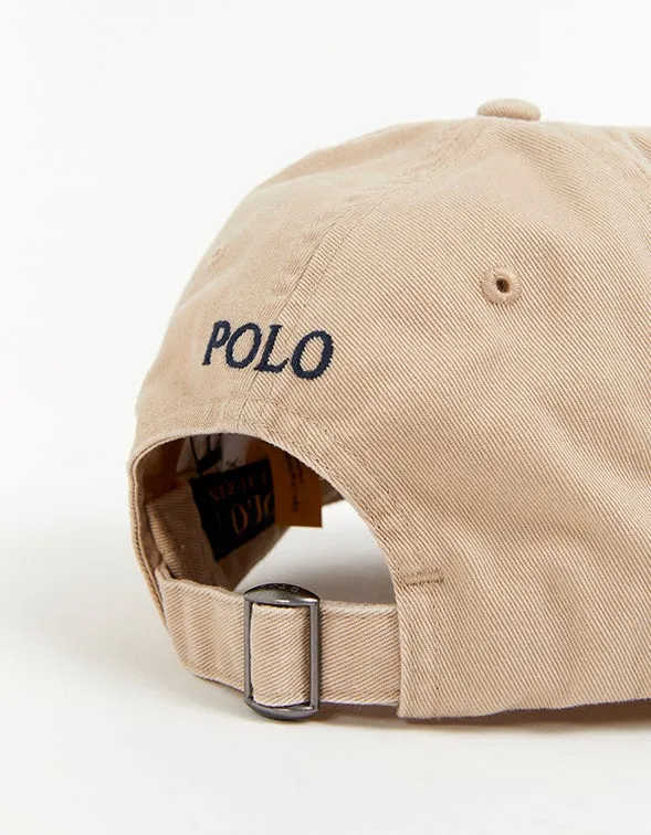 Cotton Chino Ball Cap - Nubuck/Relay Blue