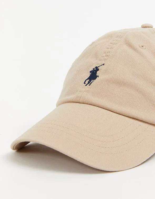 Cotton Chino Ball Cap - Nubuck/Relay Blue