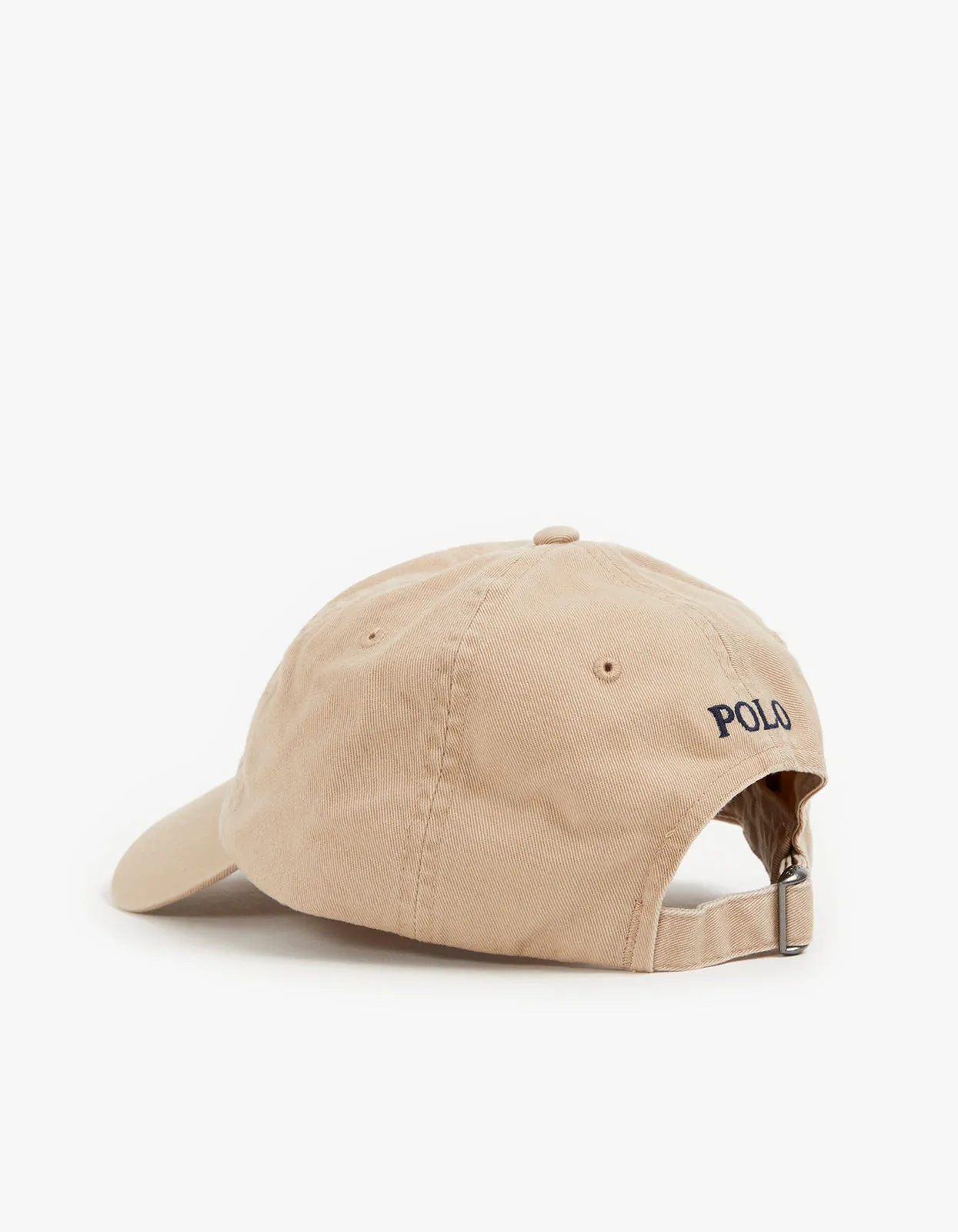 Cotton Chino Ball Cap - Nubuck/Relay Blue