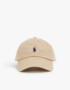 Cotton Chino Ball Cap - Nubuck/Relay Blue