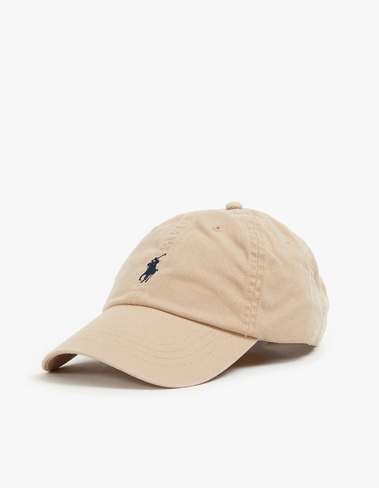 Cotton Chino Ball Cap - Nubuck/Relay Blue