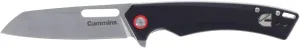 Cummins Pocket Knife 3.5-Inch Blade CMN4725 Hot Shot Liner Lock Tactical Folding Knife High Carbon Steel Ball-Bearing Open Close - Black