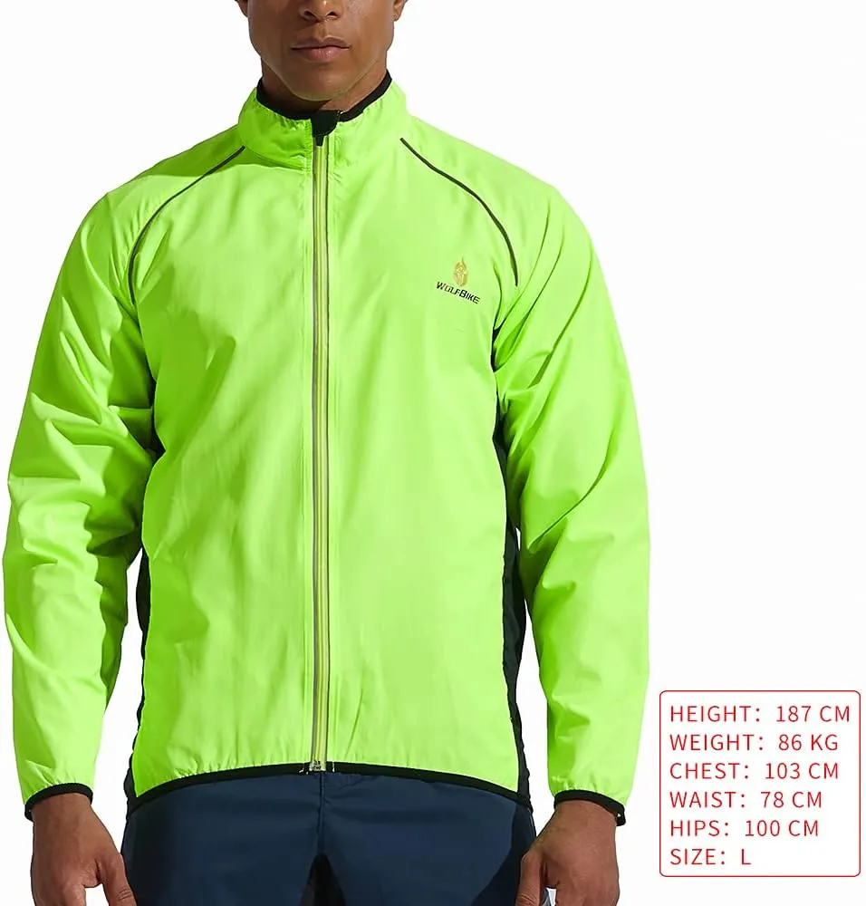 Cycling Jacket Jersey Vest Wind Coat Windbreaker Jacket Outdoor Sportswear