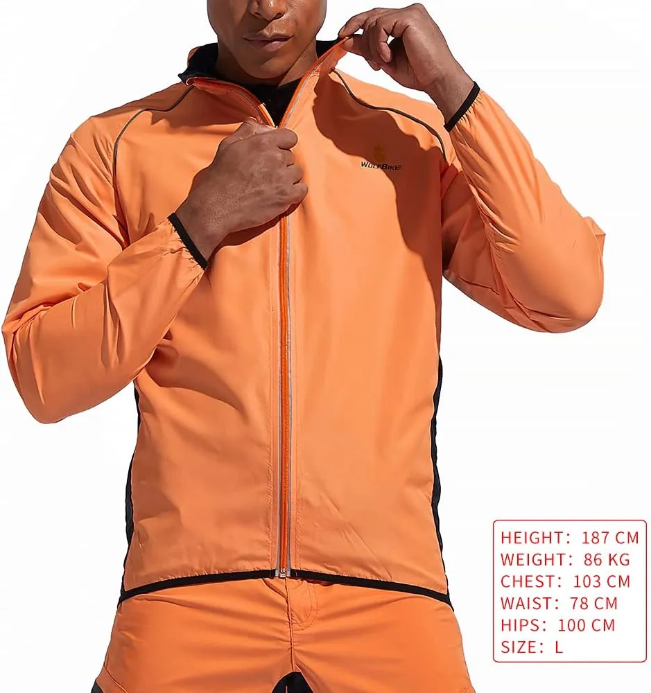 Cycling Jacket Jersey Vest Wind Coat Windbreaker Jacket Outdoor Sportswear