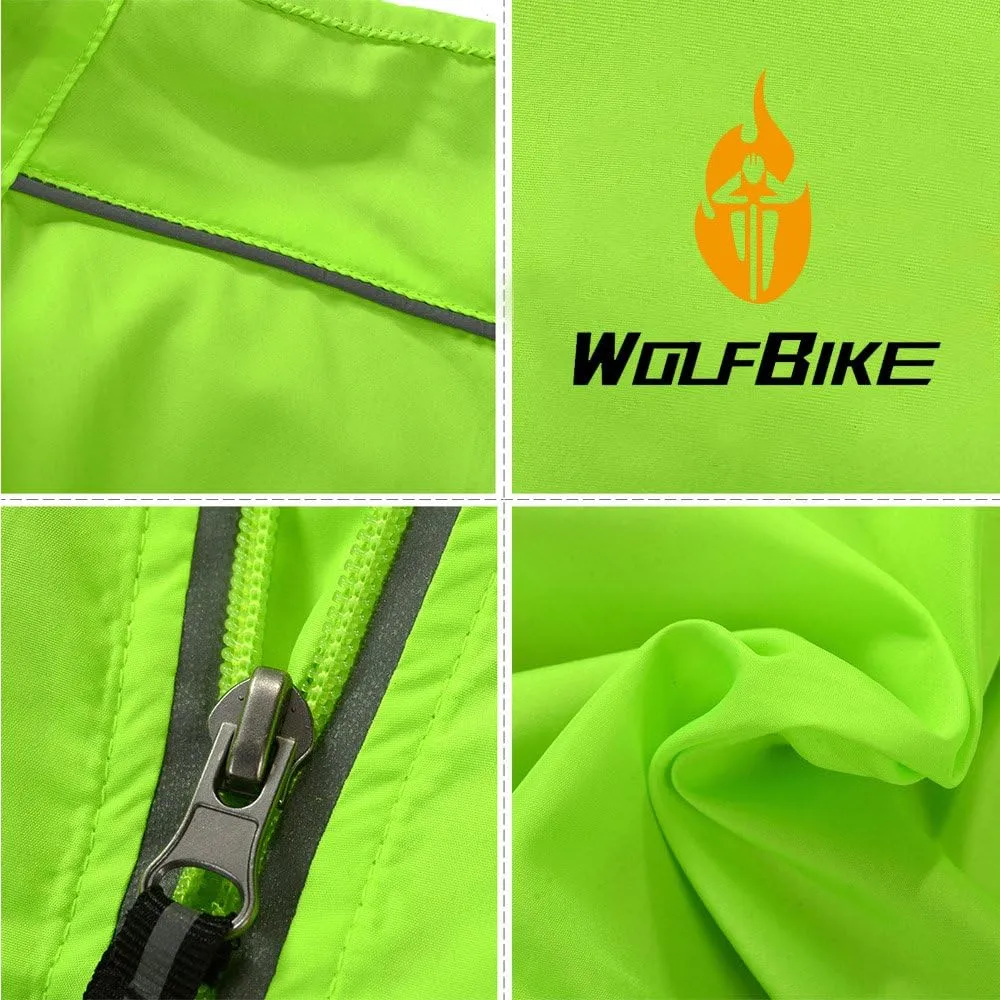 Cycling Jacket Jersey Vest Wind Coat Windbreaker Jacket Outdoor Sportswear