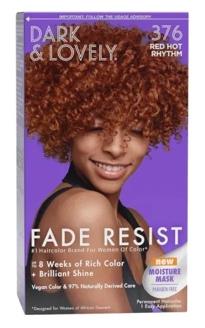 Dark & Lovely Color #376 Red Hot Rhythm (Pack of 6)
