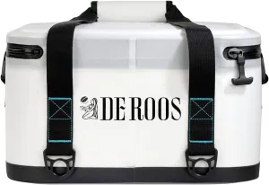 DEROOS 18/27/35Cans 72-Hours Soft Cooler Bag Leak-Proof Soft Pack Cooler Bag Waterproof Insulated Soft Sided Cooler for Hiking, Camping, Sports, Picnics, Sea Fishing, Road Beach Trip