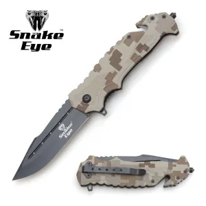 Desert Camo tactical Knife