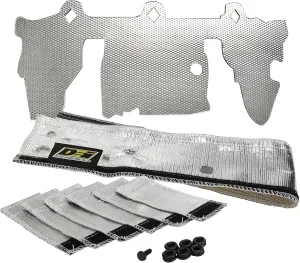 DESIGN ENGINEERING Fuel Rail & Injector Cover Kit for Jeep (1997-2004, 4.0L Engine) - Our Accessories Reduce Vapor Lock & Keep Fuel Injectors & Rails Cooler