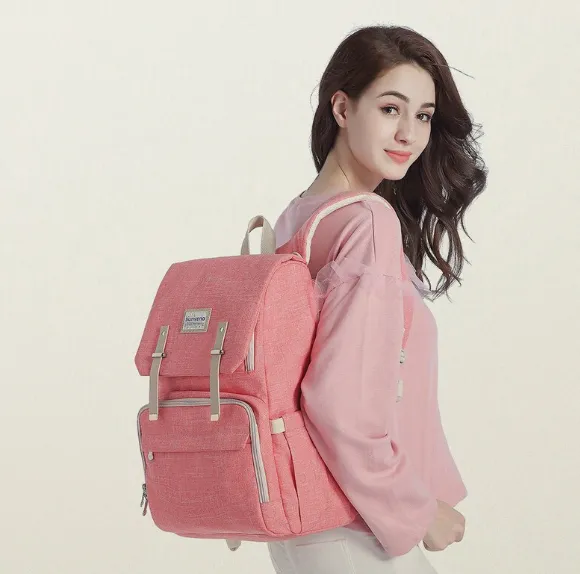 Diaper Backpack Positive reviews Stable Travel Canvas Bag