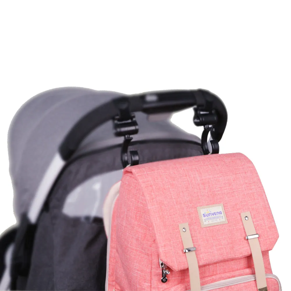 Diaper Backpack Positive reviews Stable Travel Canvas Bag