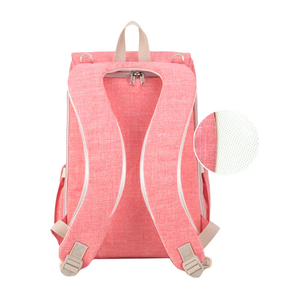 Diaper Backpack Positive reviews Stable Travel Canvas Bag