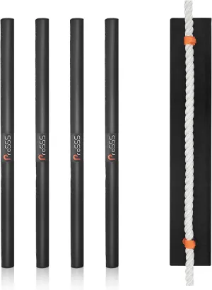 Dock Line Chafe Guards 26inch 4PCS Neoprene Diving Material Skin-Friendly and Non-Abrasive with Two Rope Telescopic Fixation Straps
