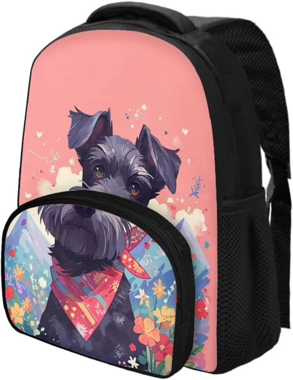 Dog Backpack for Middle School Girls Sport Book Bag for Elementary/Middle School Students Lightweight Shoulder Bag