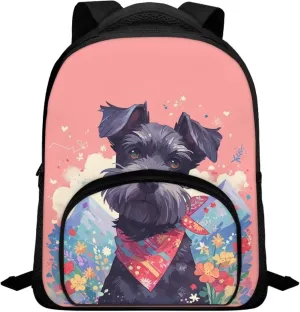 Dog Backpack for Middle School Girls Sport Book Bag for Elementary/Middle School Students Lightweight Shoulder Bag