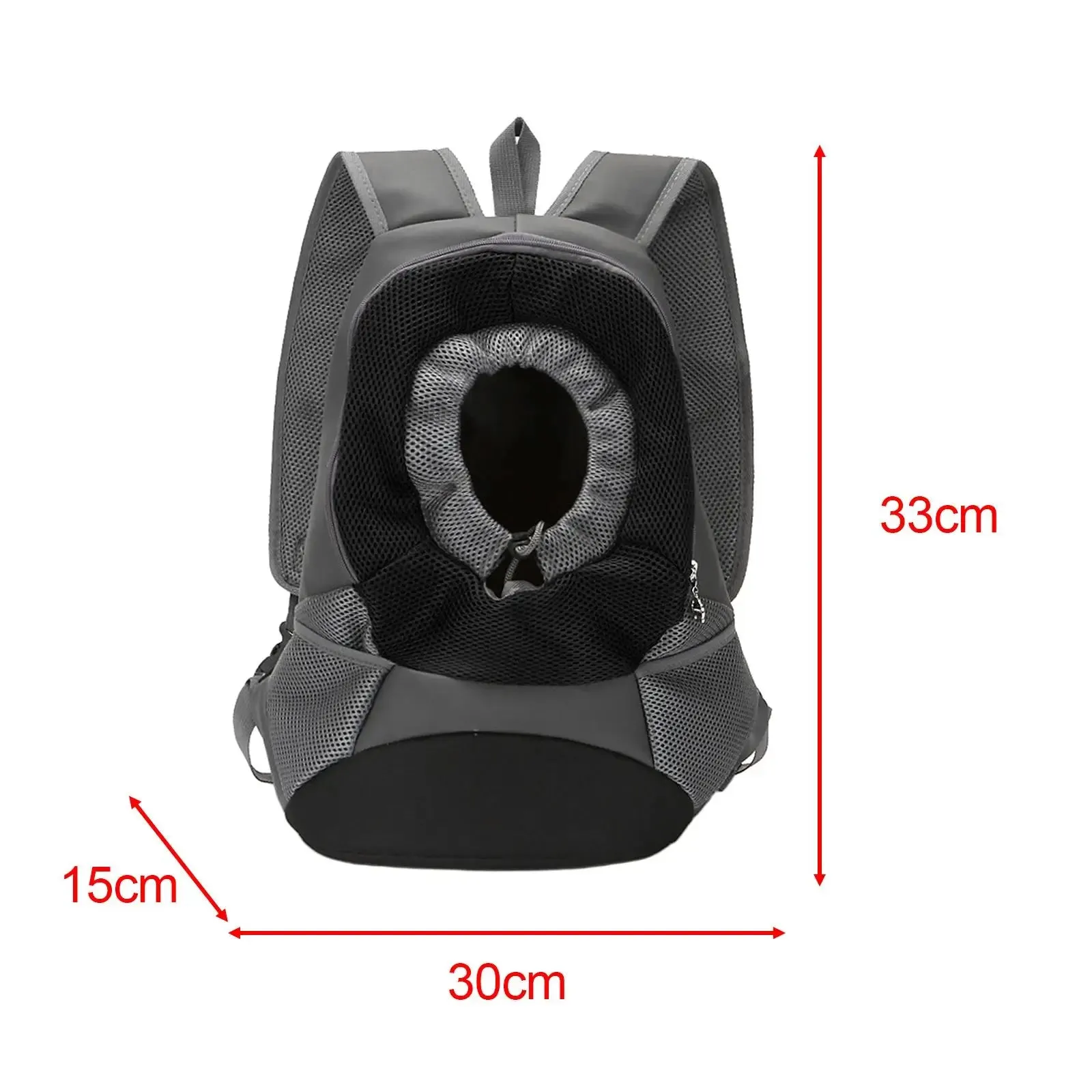 Dog Carrier Backpack Adjustable Shoulder Strap Comfortable Portable Pet Puppy Carrier for Camping Outdoor Biking Hiking Travel