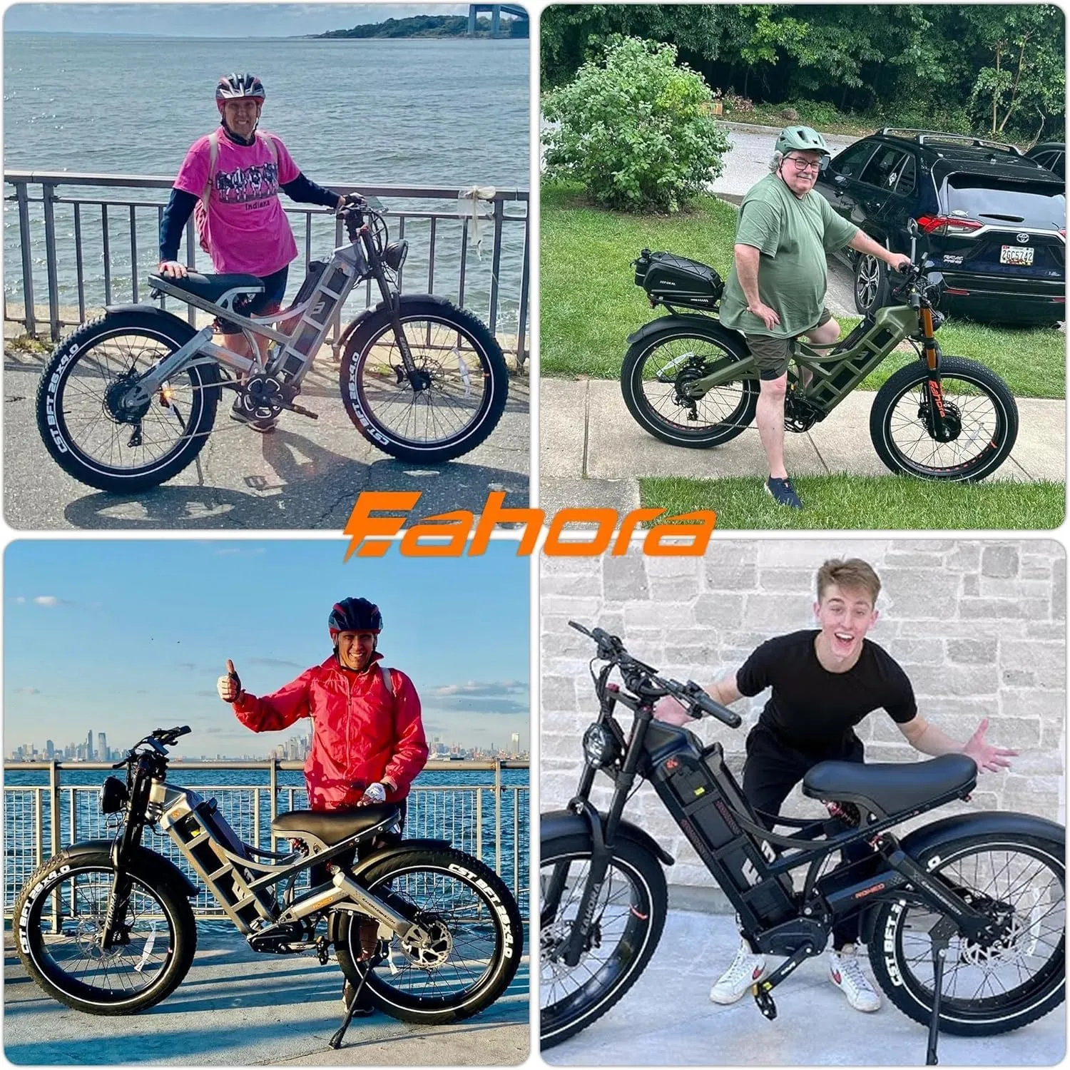 eAhora Romeo Pro Ⅲ 5000W Electric Bike for Adults 50Mph, 60V 80Ah Battery up to 250Miles,Long Range Dual Motors Ebike,26"*4.0 Fat Tire Full Suspension Off-Road Mountain E-Bike for Men,UL 2849