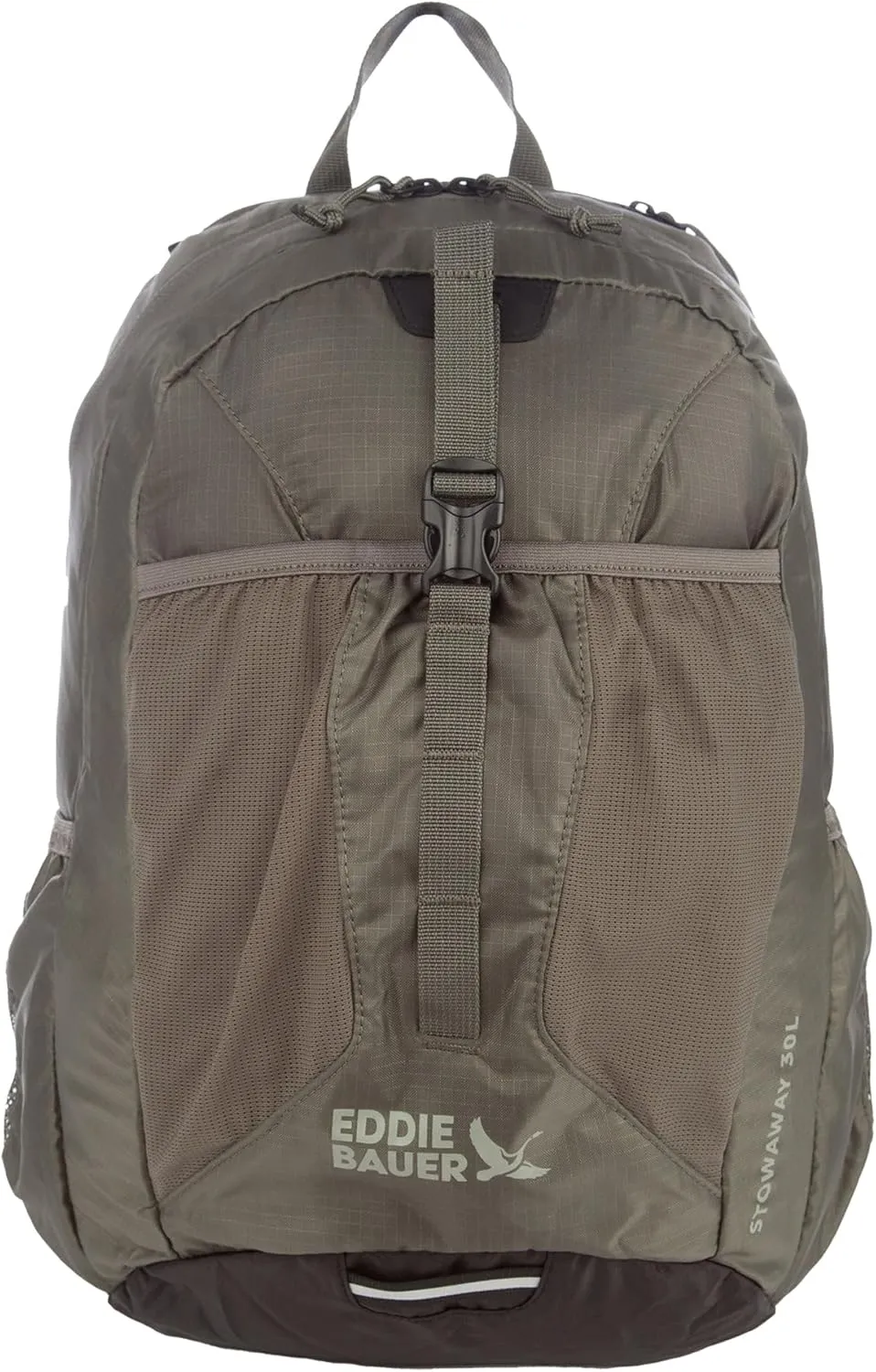 Eddie Bauer Stowaway Packable Backpack-Made from Ripstop Polyester, Spruce, 30L