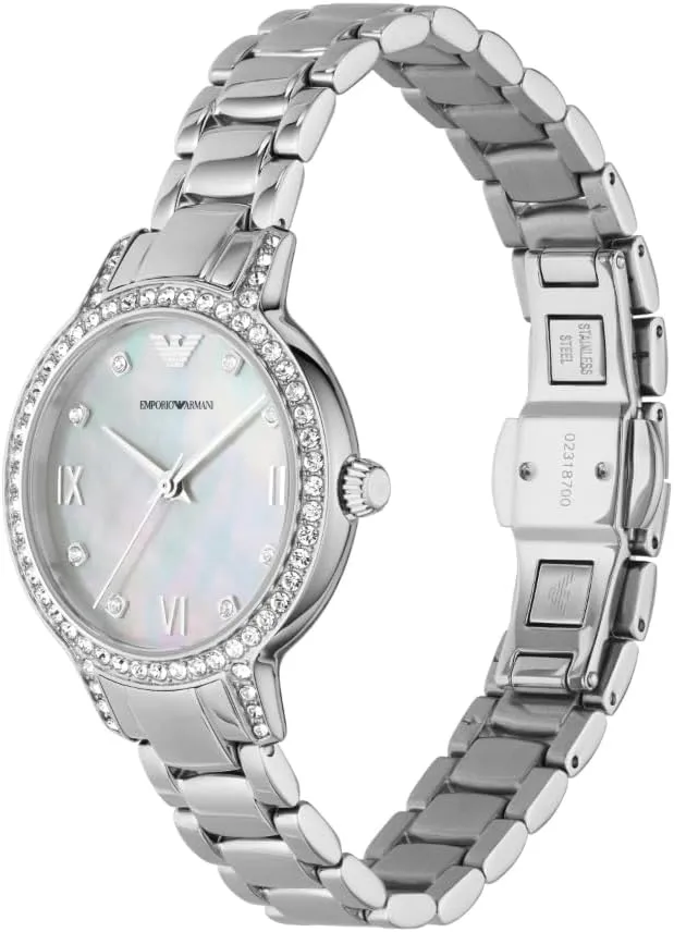 Emporio Armani Women's Three-Hand Watch; Dress Watch for Women