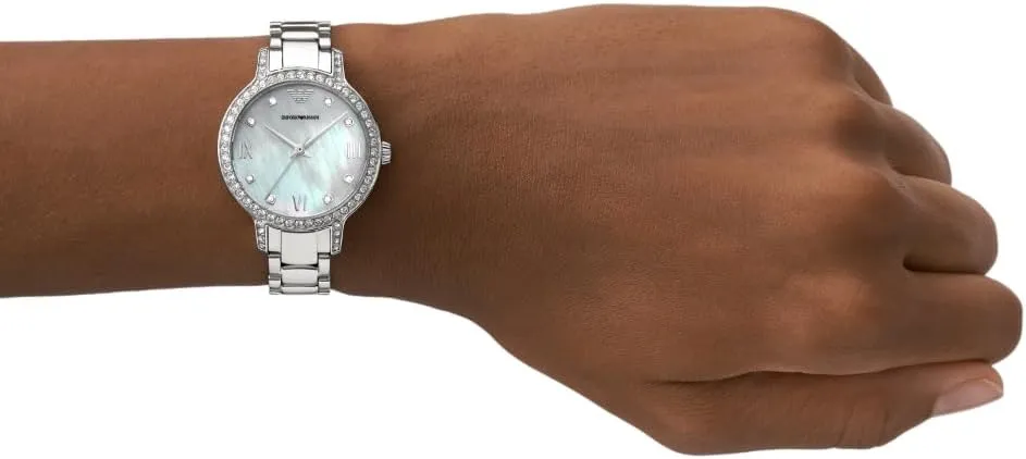 Emporio Armani Women's Three-Hand Watch; Dress Watch for Women