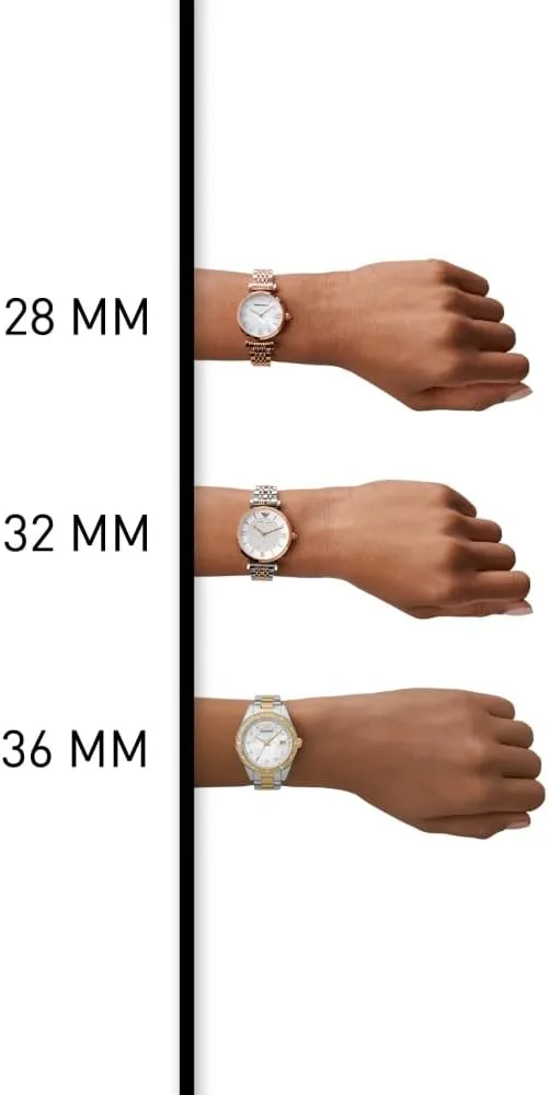 Emporio Armani Women's Three-Hand Watch; Dress Watch for Women