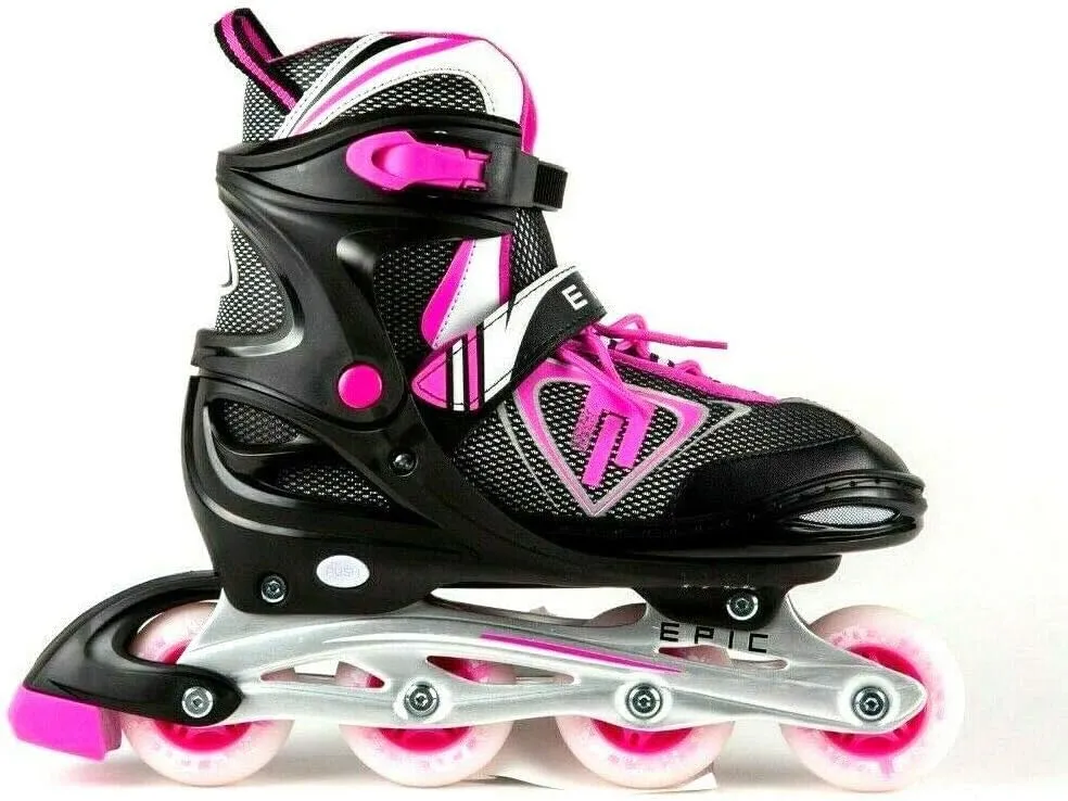Epic Skates Fury Adjustable Inline Skates