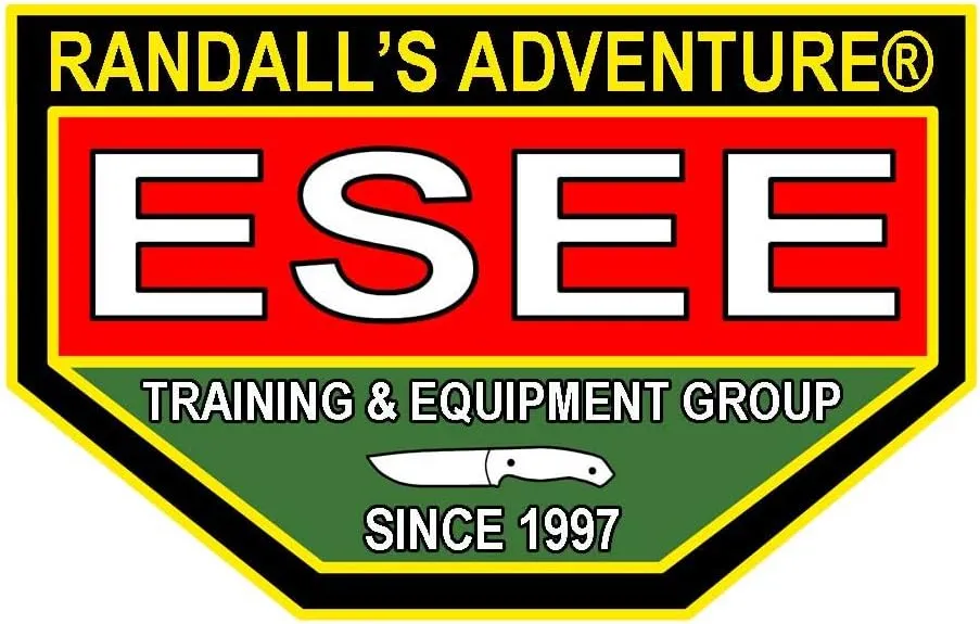 ESEE Authentic JUNGLAS Survival Knife, Kydex Sheath, MOLLE Backing
