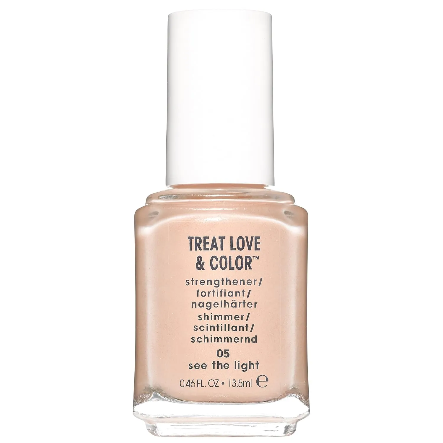 essie Treat Love & Color Nail Polish For Normal to Dry/Brittle Nails, See The Light, 0.46 fl. oz.