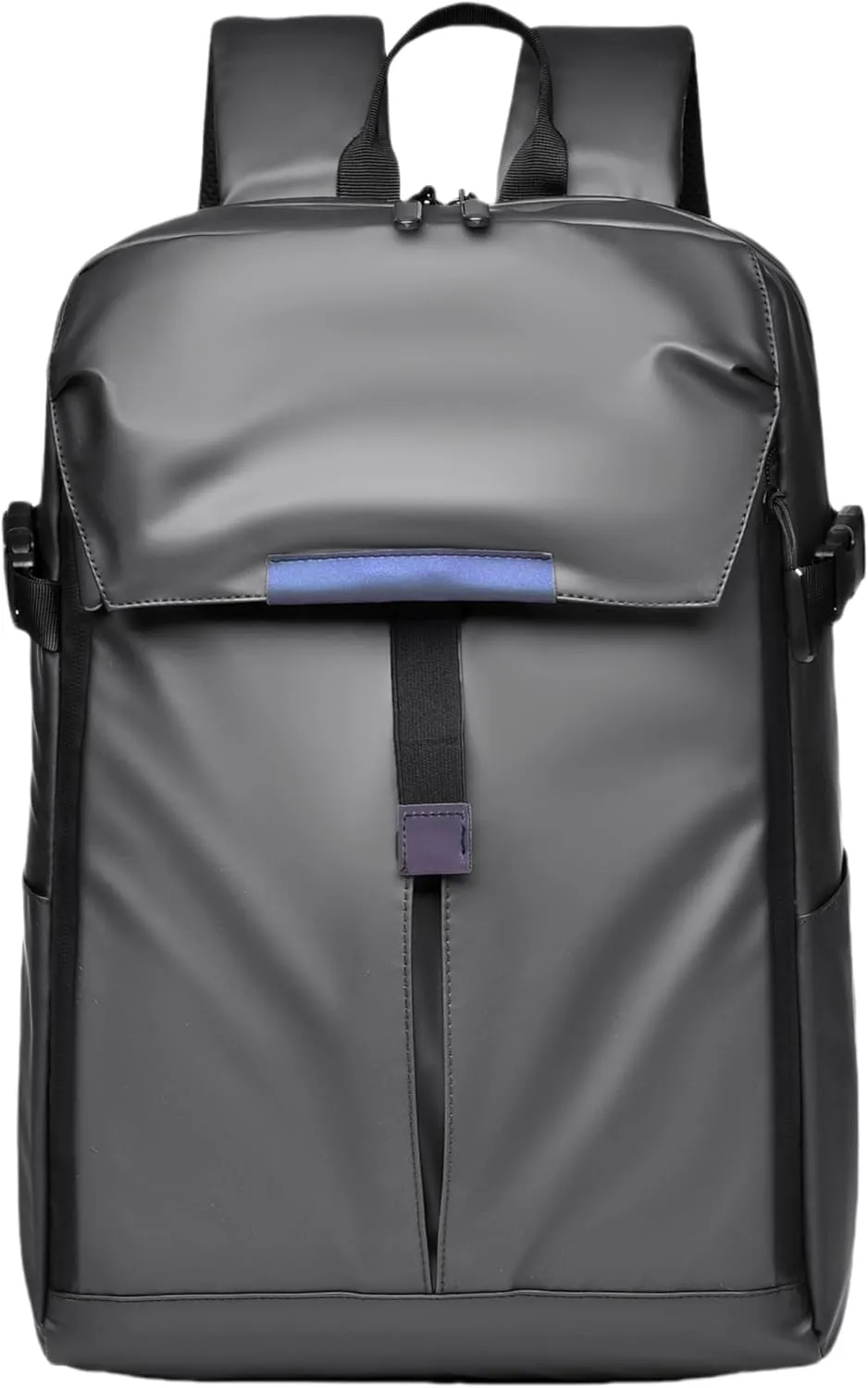 Expandable Waterproof Backpack, 15.6 inch Laptop Bag, Sports Equipment Storage, 16.9 x 11 x 5.1 inches (grey)