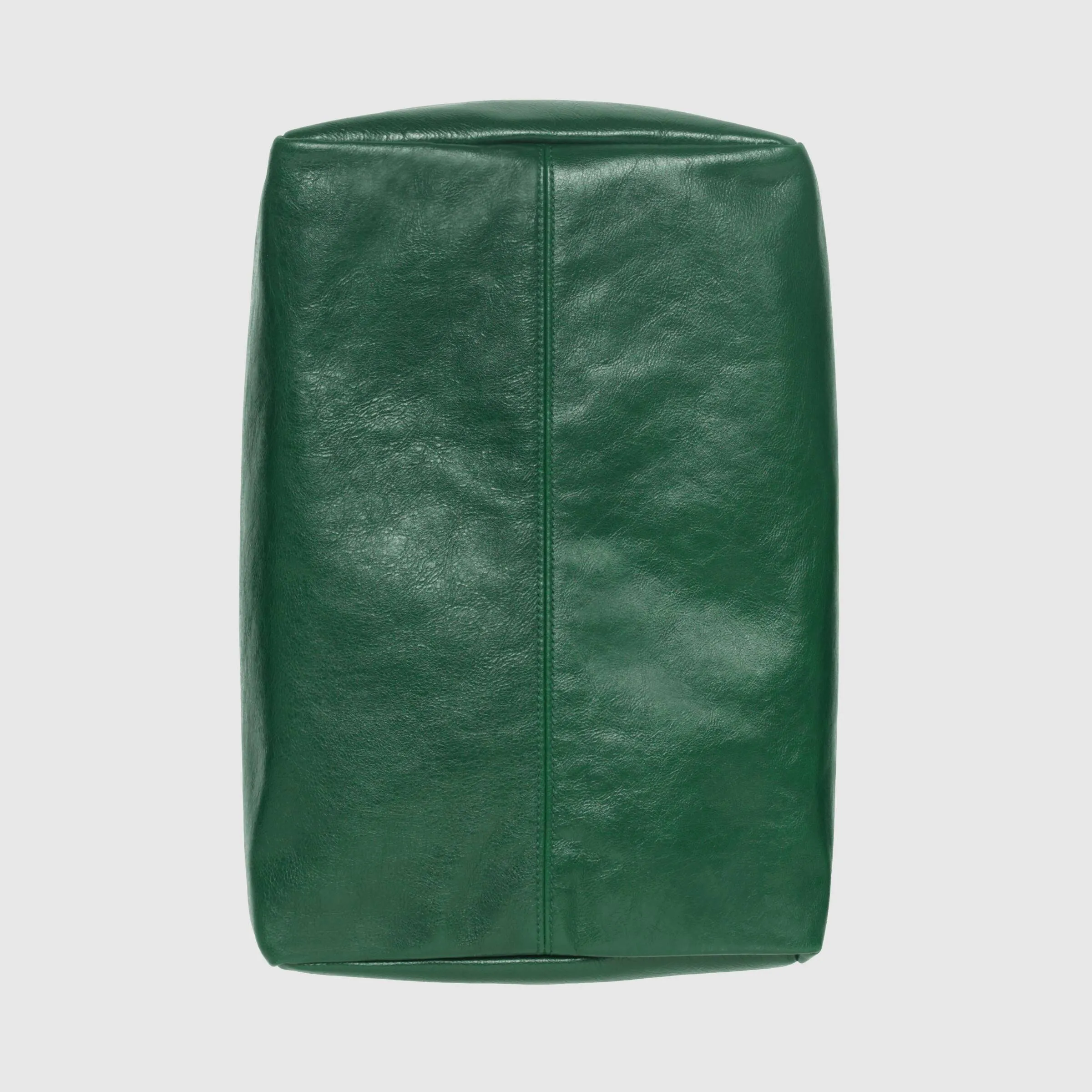 Expansive variety Soft Lightweight Leather Backpack Dark Gucci Green