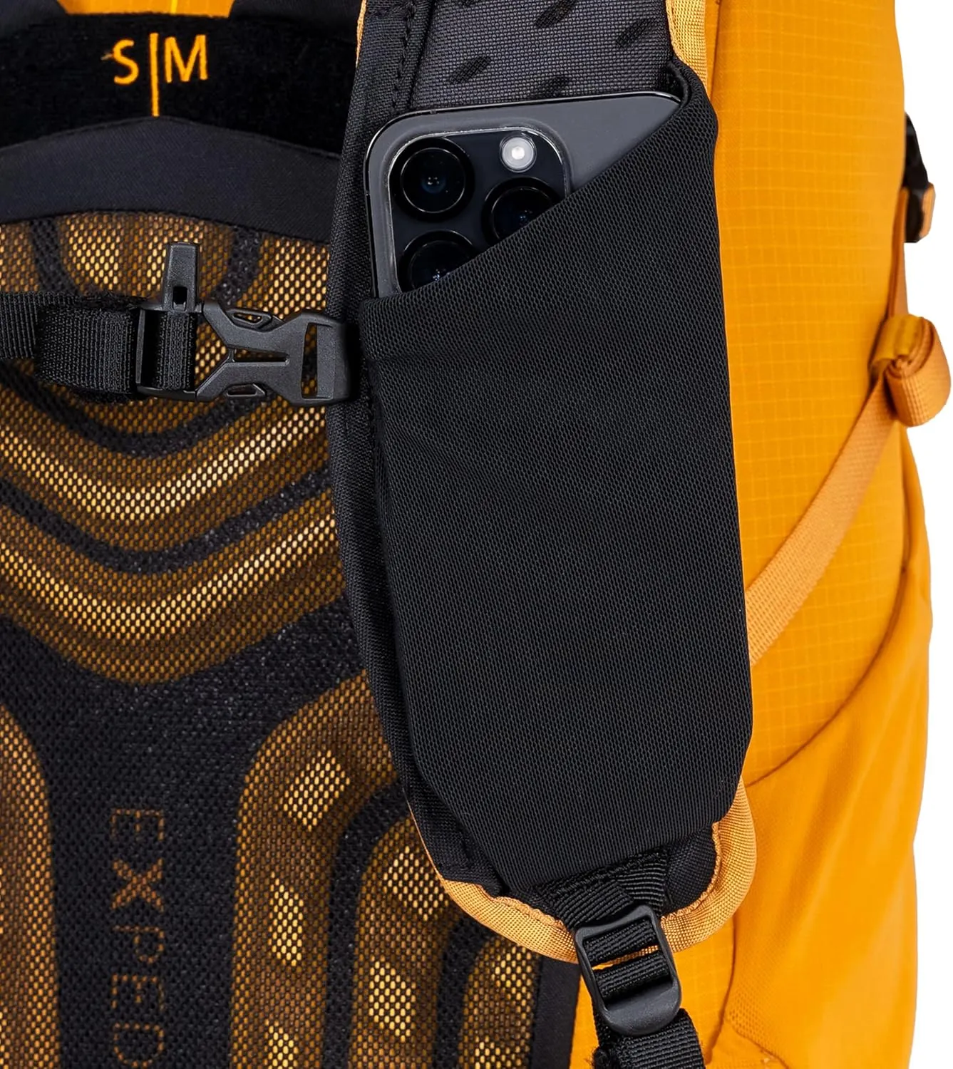 Exped Skyline Hiking Backpack, 30 Liter, Short/Medium, Black