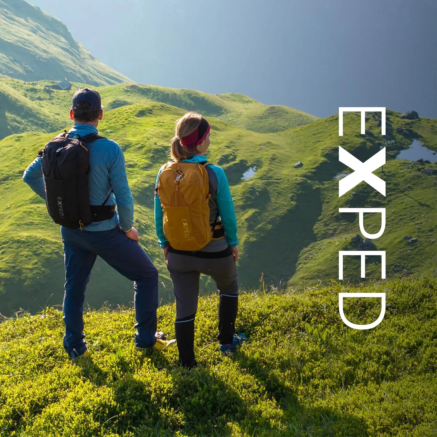 Exped Skyline Hiking Backpack, 30 Liter, Short/Medium, Black