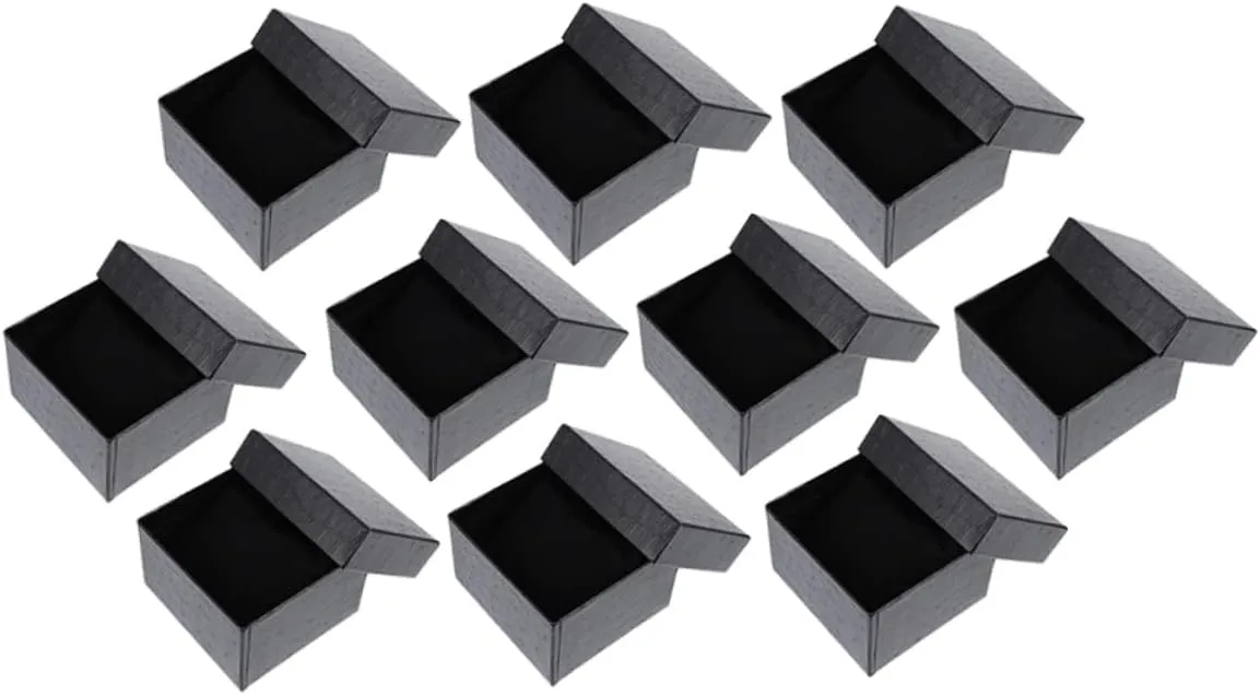 Fashion Watch Box Organizer 10pcs Jewelry Display Storage Box Sturdy Paper Material Elegant for Dresser Present for Occasion