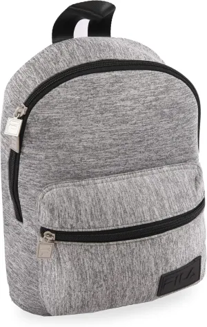 Fila Backpack, Heather Grey, 12"