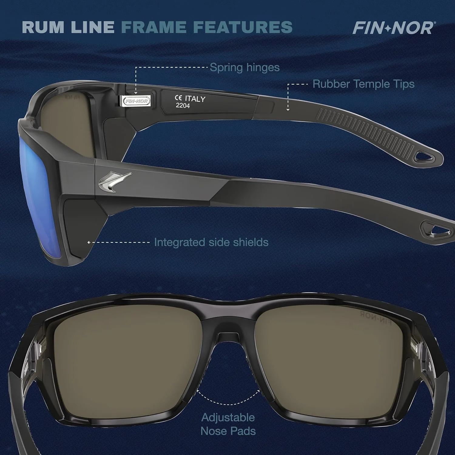 Fin-Nor Rum Line Sunglasses