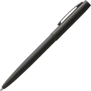 FISHER Space Pen Law Enforcement Cap-O-Matic Space Pen, Non-Reflective, Ballpoint, Matte Black, Black Ink, Pocket Clip, Gift Box