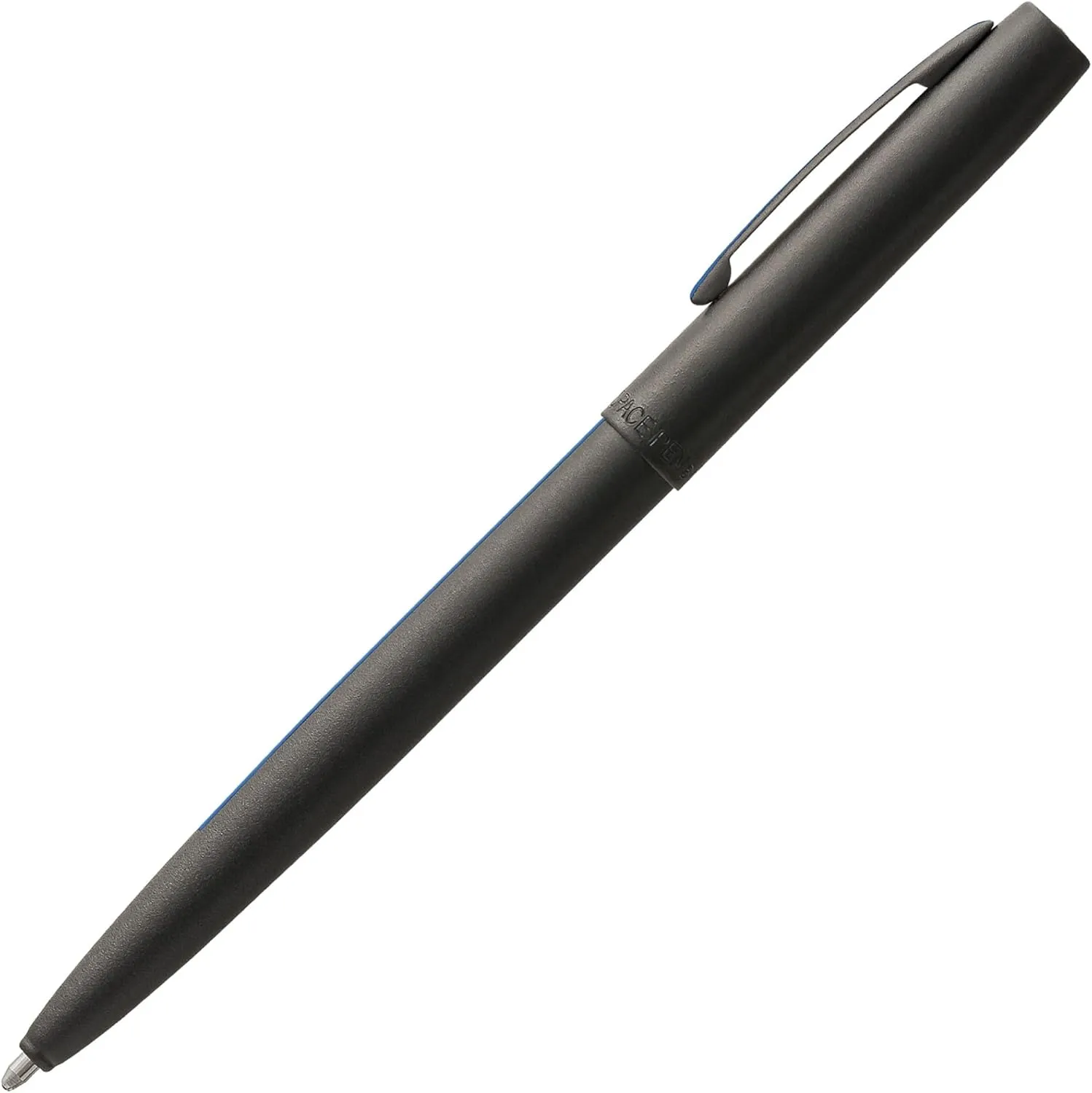 FISHER Space Pen Law Enforcement Cap-O-Matic Space Pen, Non-Reflective, Ballpoint, Matte Black, Black Ink, Pocket Clip, Gift Box