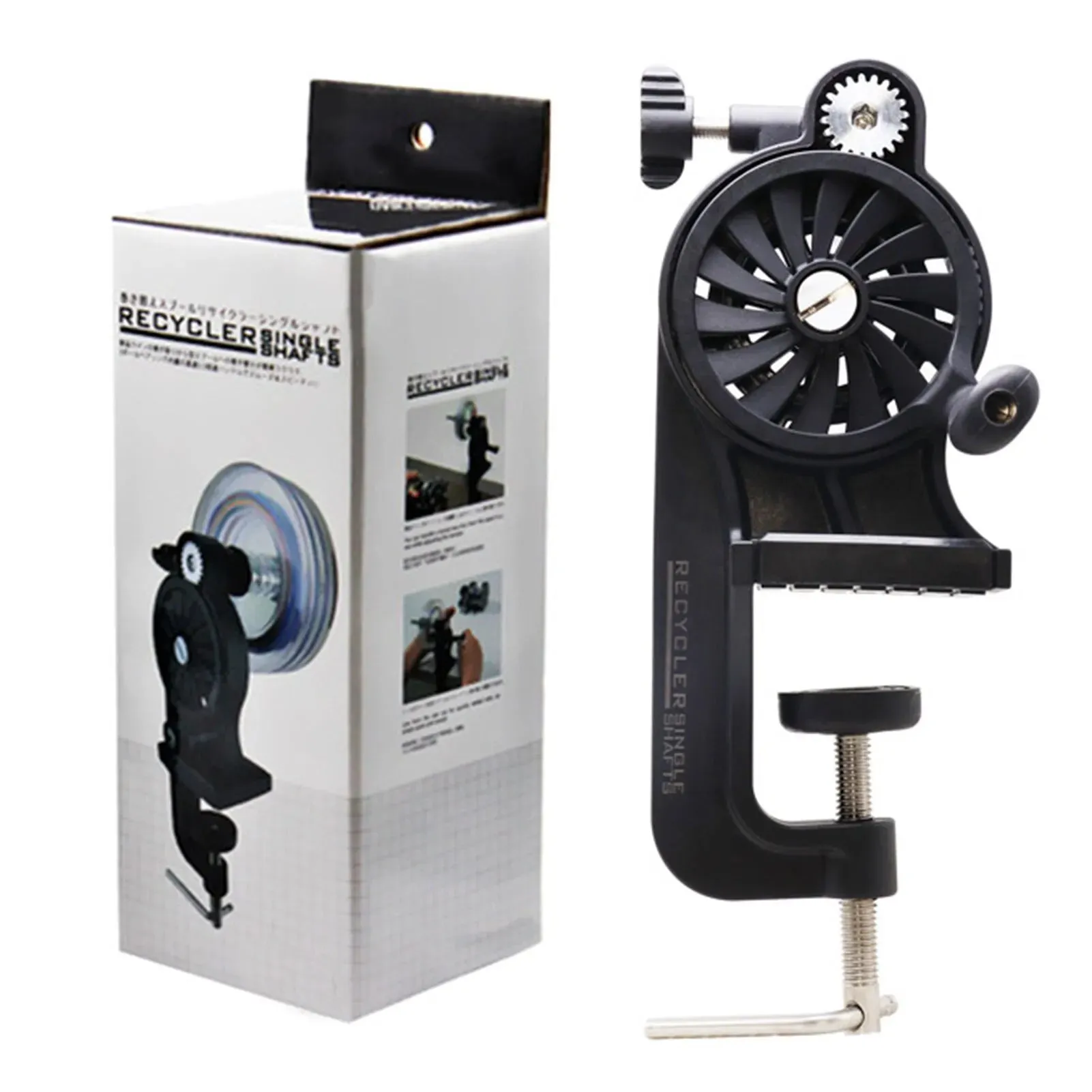 Fishing Line Spooler Adjustable Portable Table Clamp Winding